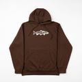 "YEAH MAN" SALMON LOGO HOODIE